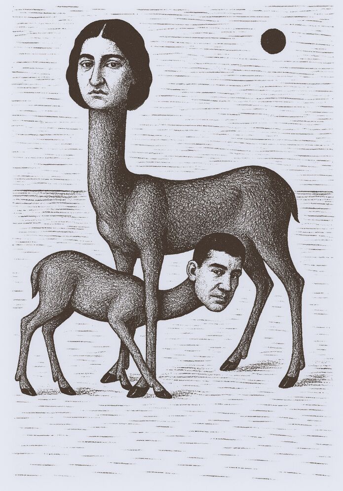 My Deer - a Paintings by Assem Attoun